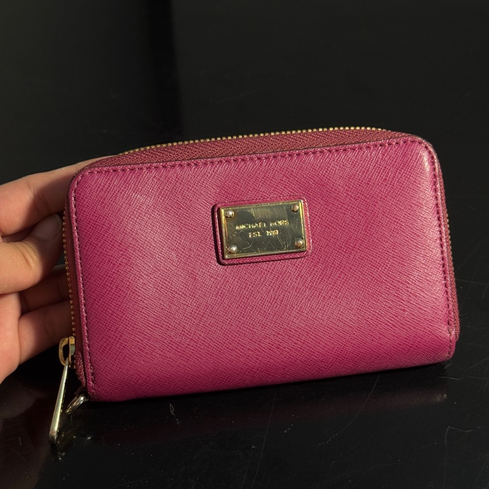 Michael Kors Wallet with Gold Accents